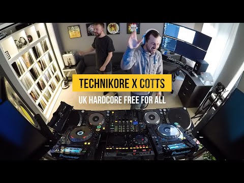 Technikore x DJ Cotts - UK Hardcore Free For All Mix