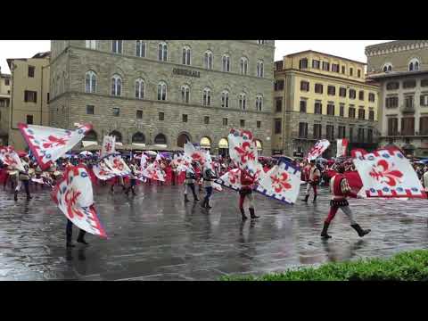 25 Trofeo Marzocco esibizione dei Bandierai degli Uffizi hd