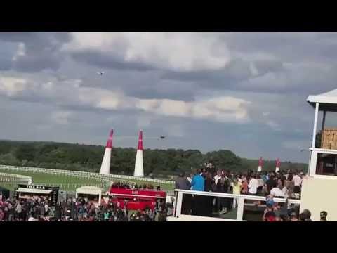 French pilot Nicolas Ivanoff threatened to spoil the British 1-2 but ended up 3rd at Ascot