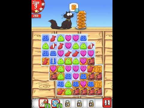 Simons Cat - Crunch Time - Level 23 - No Boosters (by match3news.com)