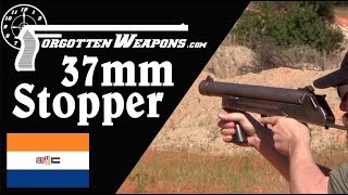 Stopper 37mm: A Simple South African Riot Control Gun