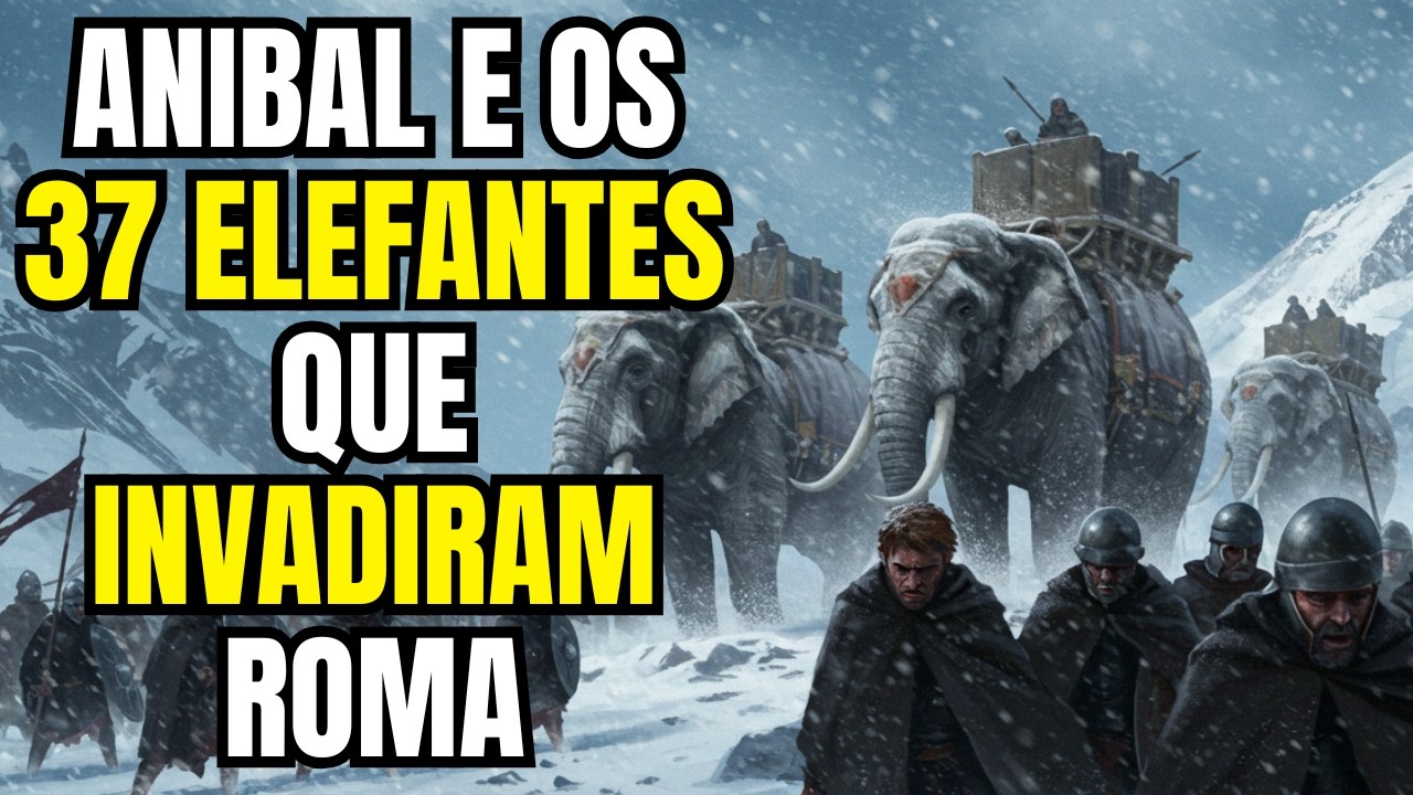 O General que Fez Roma Tremer: A Loucura de Aníbal e os Elefantes de Guerra!