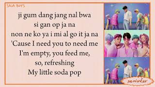 Download lagu SAJA BOYS - Soda Pop (from Kpop Demon Hunters) || easy lyrics mp3