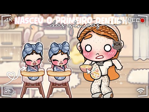 NASCEU O PRIMEIRO DENTINHO DAS GÊMEAS ￼👶🏼🦷💗 ||*VOICE*🎙️|| AVATAR WORLD 
