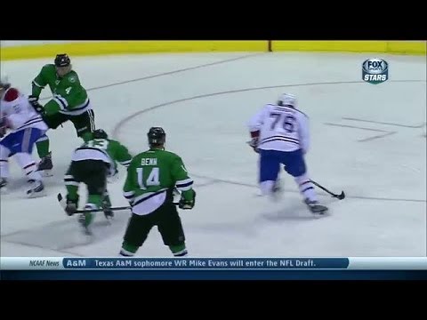 P.K Subban makes a nice move to score