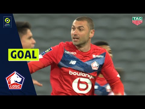 Goal Burak YILMAZ (13' - LOSC LILLE) LOSC LILLE - OGC NICE (2-0) 20/21