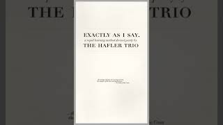 The Hafler Trio - Exactly As I Say (2004)