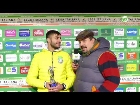 Premiazione miglior giocatore mese di Dicembre MATTIA MONTINI