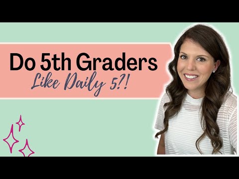 How to Use Daily 5 in Fifth Grade