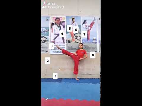 Taekwondo Body Clock Challenge by Mariel Angela - A. Diasnes Gym Philippines Taekwondo Jin
