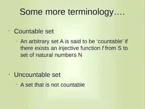 Cantor's Theory EECS 203 B25