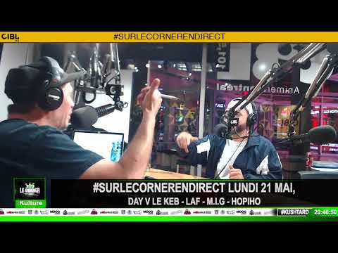 Sur Le Corner En Direct - Entrevue Day V le Keb