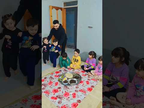 ​لما تحط العشاء😱🤣للأطفال وتبدأ المعاناة الحقيقية! 💥🫨
