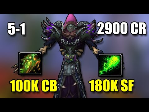 180K SOUL FIRE - DESTRUCTION WARLOCK SOLO SHUFFLES 5-1 2900CR