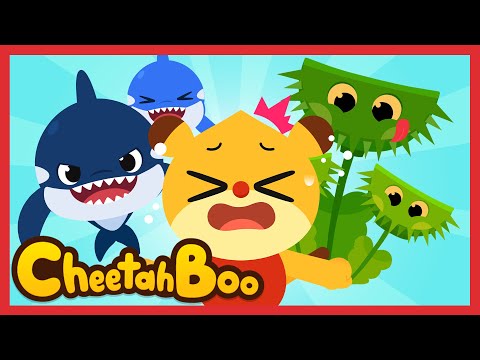 RUN AWAY❗ Killer Whales🐋 and Bug-eating Venus Flytrap | Nursery rhymes | Kids song | #cheetahboo