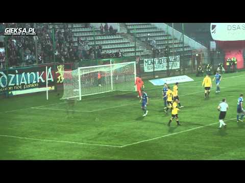 Skrót meczu Miedź Legnica - GKS Katowice (29.03.2014)
