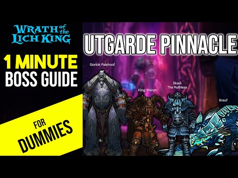 Utgarde Pinnacle Heroic Boss Guide | Wrath Classic WOTLK
