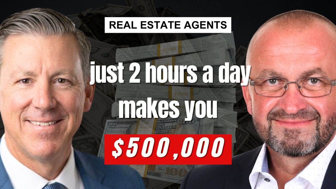 Sasha Miletic training real estate agents on appointment-setting systems