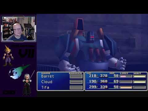 Final Fantasy VII (PS1) - Second Boss - Airbuster