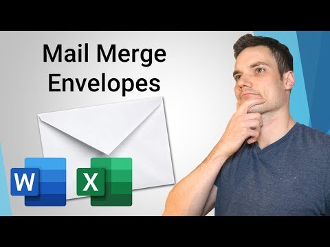 How to Mail Merge Envelopes - Office 365