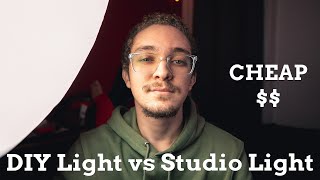 Can a $60 DIY Light Replicate a Studio Light??