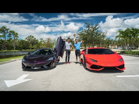 McLaren 570S vs Lamborghini Huracan - GCMW Head to Head!