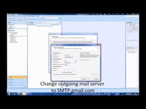 comment installer gmail sur outlook