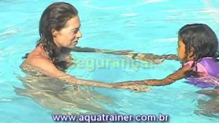preview picture of video 'AQUA TRAINER Flutuador infantil, Roupa de banho flutuante 2-8 anos, Natação infantil'