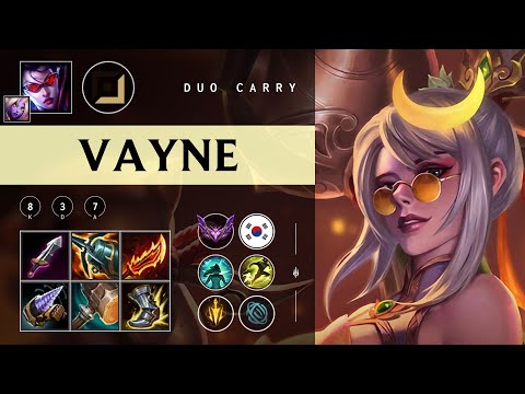 Vayne ADC vs Seraphine - KR Master Patch 25.24