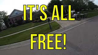 EVERYTHING AT THIS GARAGE SALE WAS FREE!
