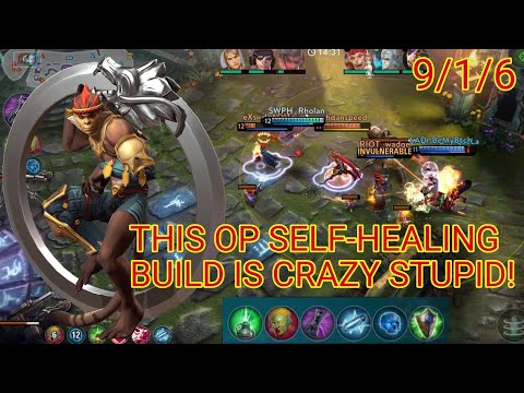 THE DEMONIC LIFESTEALING MONKEY TROLL BUILD! | OZO VAINGLORY 3V3 GAMEPLAY