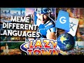 Meme Sportacus In Different Languages