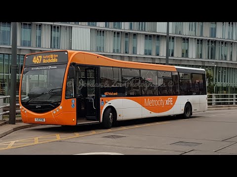 Optare Metrocity xFE Demonstrator YJ17 FXE on loan to Transdev Rosso 300