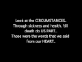 MARY J. BLIGE - NOT GON CRY **(LYRICS ON SCREEN)**