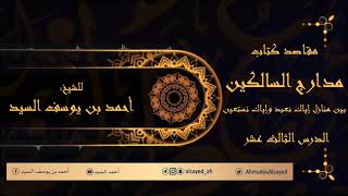 صورة مقاصد مدارج السالكين 13 | أحمد السيد