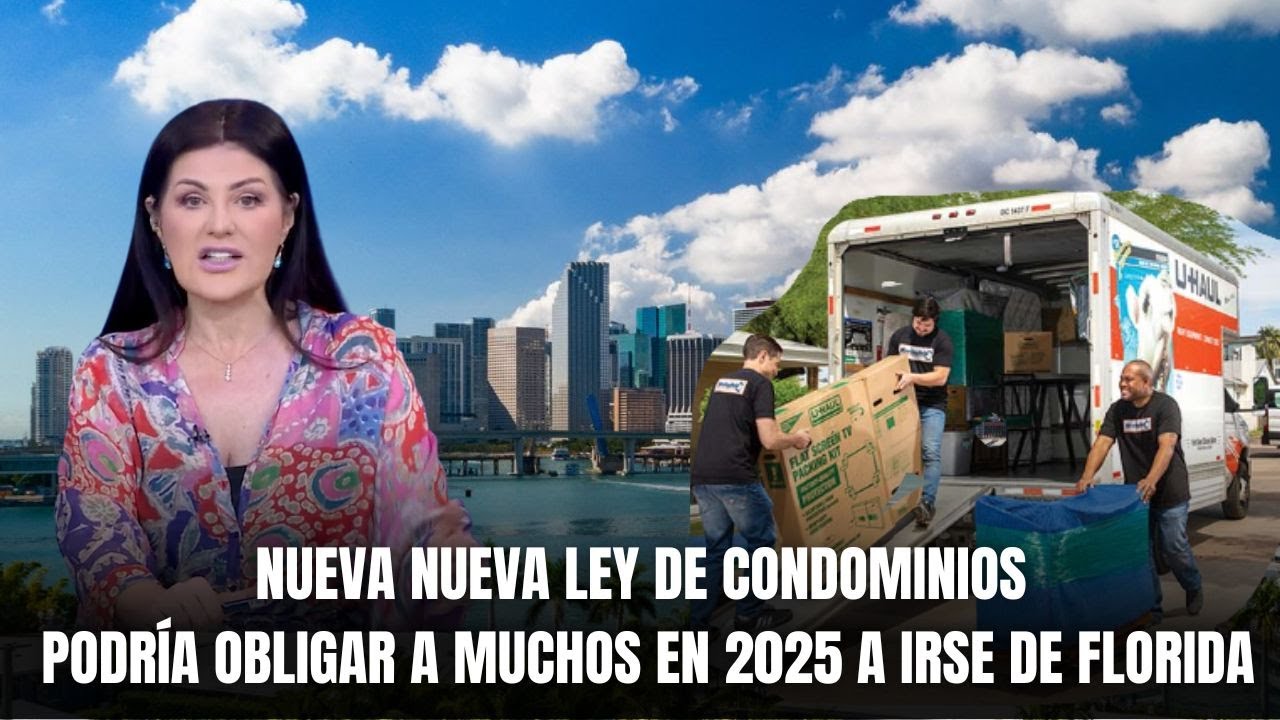 Nueva nueva ley de condominios podría obligar a muchos en 2025 a irse de Florida