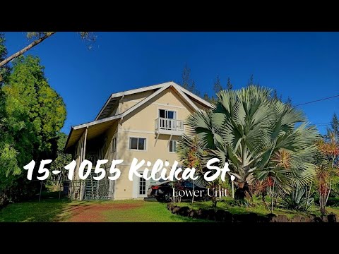 Beautiful Oceanfront 3 Bedroom Unit on Kaloli Point property video