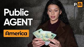 Public agent - girl agree for fun #usa #girl #hot #kissing #lips
