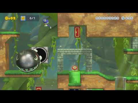 little screen puzzle 3 by Basko - Super Mario Maker 2 - No Commentary 1by