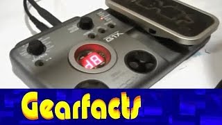 Video thumbnail for ZOOM G1X guitar multi effects pedal re-edited blast from the past! by Gearfacts
