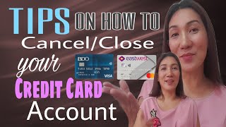 TIPS ON HOW TO CANCEL/CLOSE A CREDIT CARD ACCOUNT | C r i s e l l e