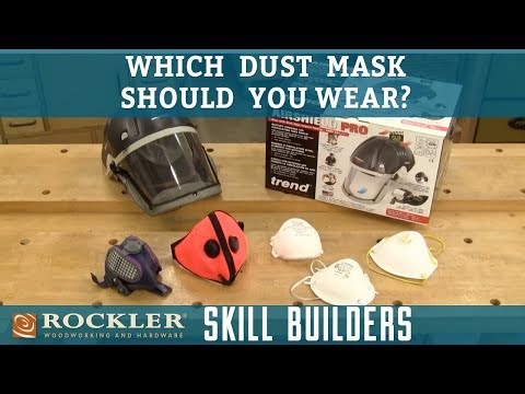 Which dust mask should woodworkers wear