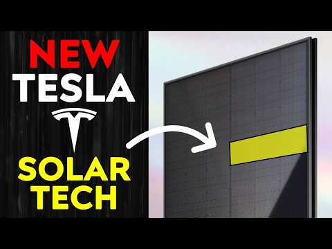 Tesla's NEW SHADE TOLERANT Solar Panel Tech EXPLAINED