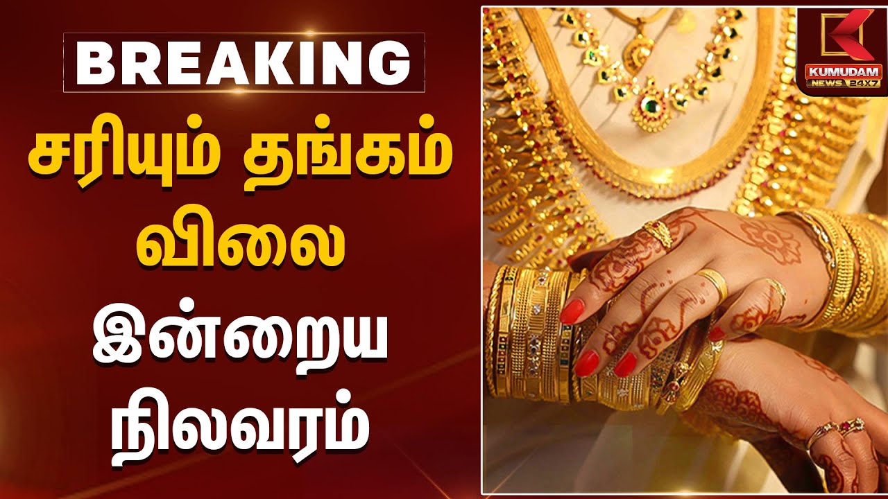 Gold Rate Today | சரியும் தங்கம் விலை இன்றைய நிலவரம்  | Kumudam News