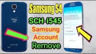 Samsung S4 (SCH-i545) Frp Bypass Unlock Account iD Reactivation Lock Bypass Free 100% Working