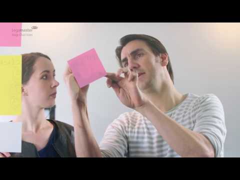 Popisovatelné štítky Magic-Chart Notes, 10x20 cm, mix barev, 500 ks