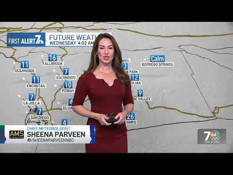 Nov. 11, 2025 | Rain for the new year | San Diego Weather Today