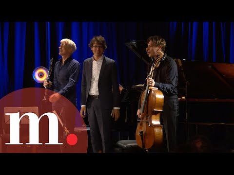 Klaus Mäkelä, Martin Fröst, and Lucas Debargue perform Brahms' Trio in A Minor at Verbier Festival