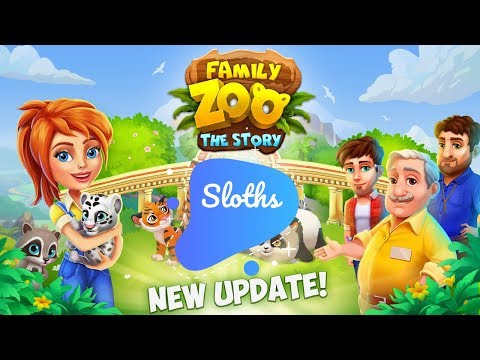 Family Zoo Story - Sloths Enclosure Complete