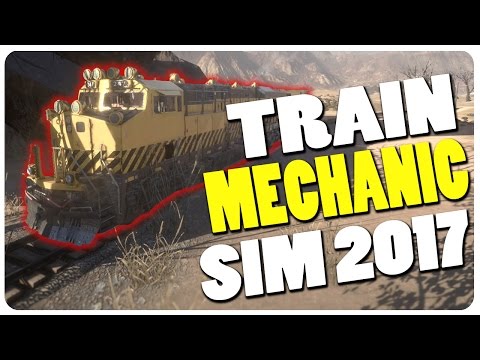 Train Mechanic Simulator 2017 - Huge Diesel Engines n' Derailments! | Train Mechanic Sim 17 Gameplay